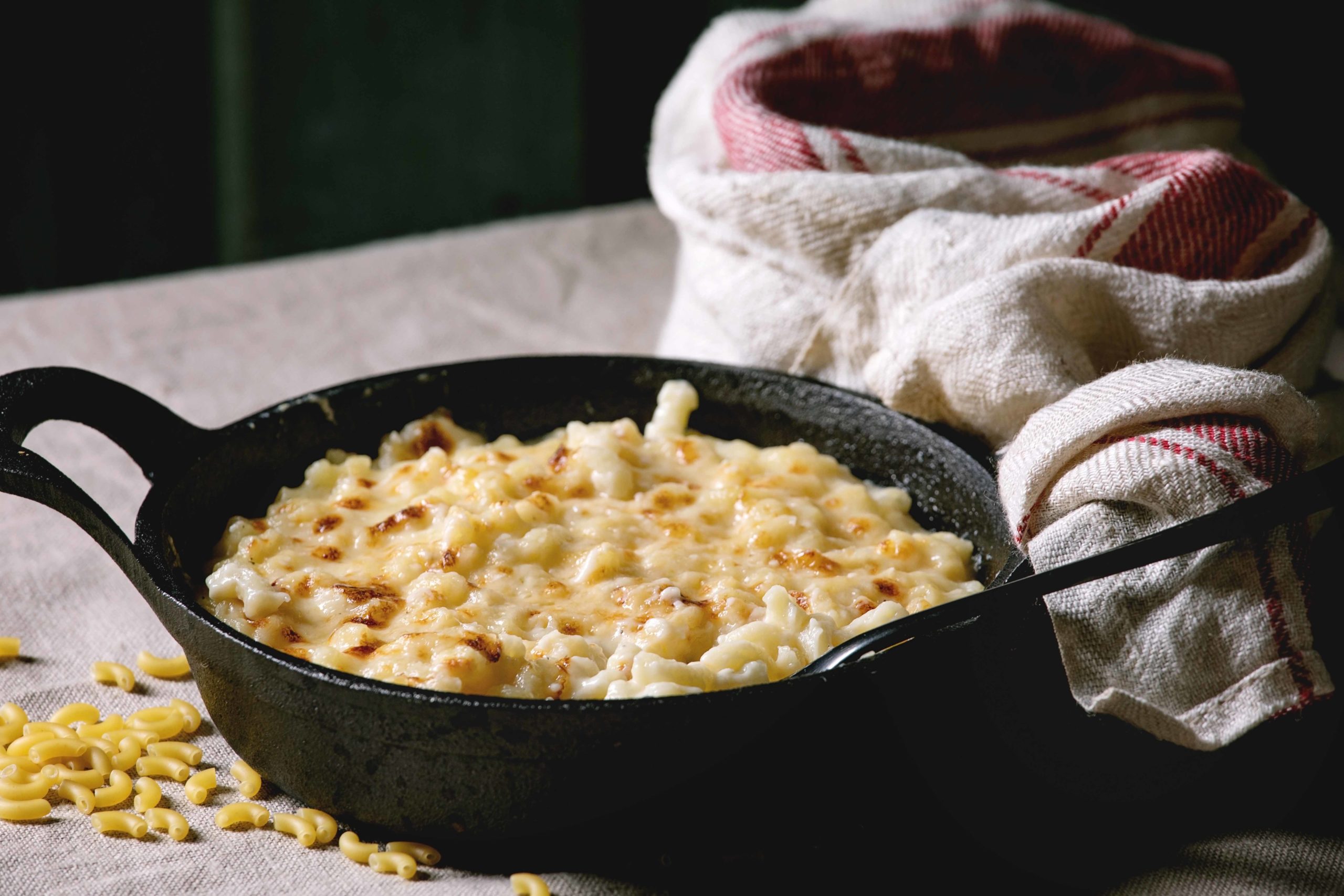 Mac and cheese de coliflor